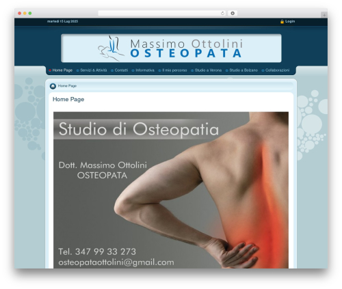 WordPress theme Affinity Wordpress Theme - posturalfit.it