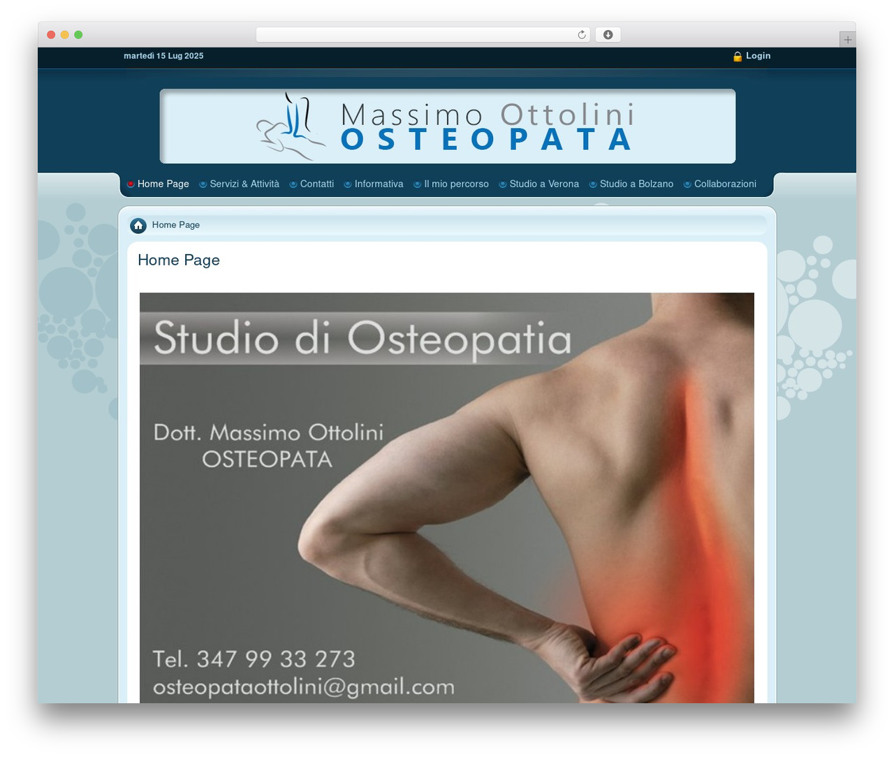 WordPress theme Affinity Wordpress Theme - posturalfit.it