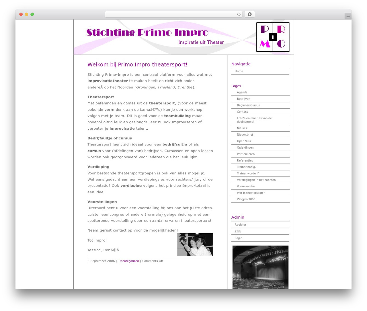 WordPress theme Lowstream - primo-impro.nl WordPress theme Lowstream - primo-impro.nl