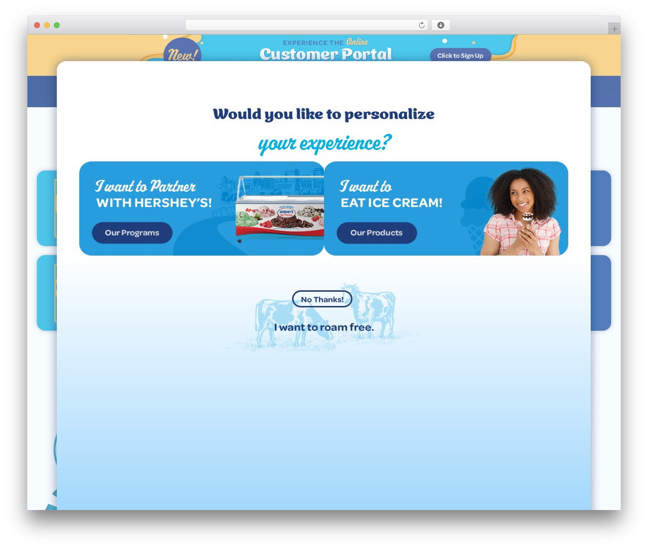 WordPress theme Hershey\'s Ice Cream - Child - hersheyicecream.com