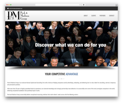 WordPress website theme Stability - parkandmadisongroup.com