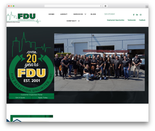 Beaver Builder Theme WordPress theme - firedetect.com