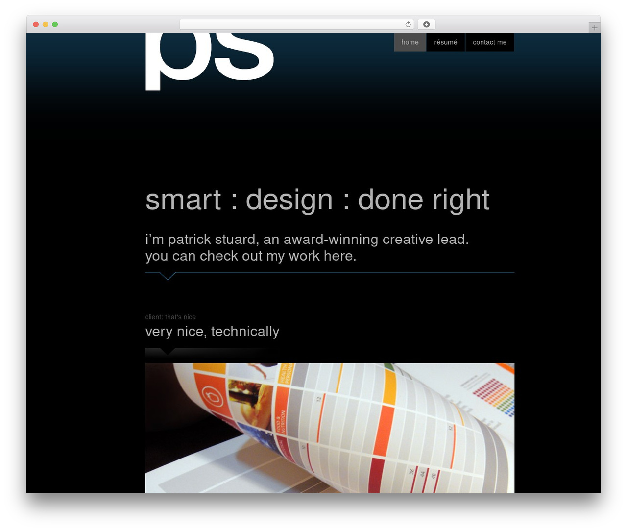 Black WordPress theme design - ps-portfolio.com Black WordPress theme design - ps-portfolio.com