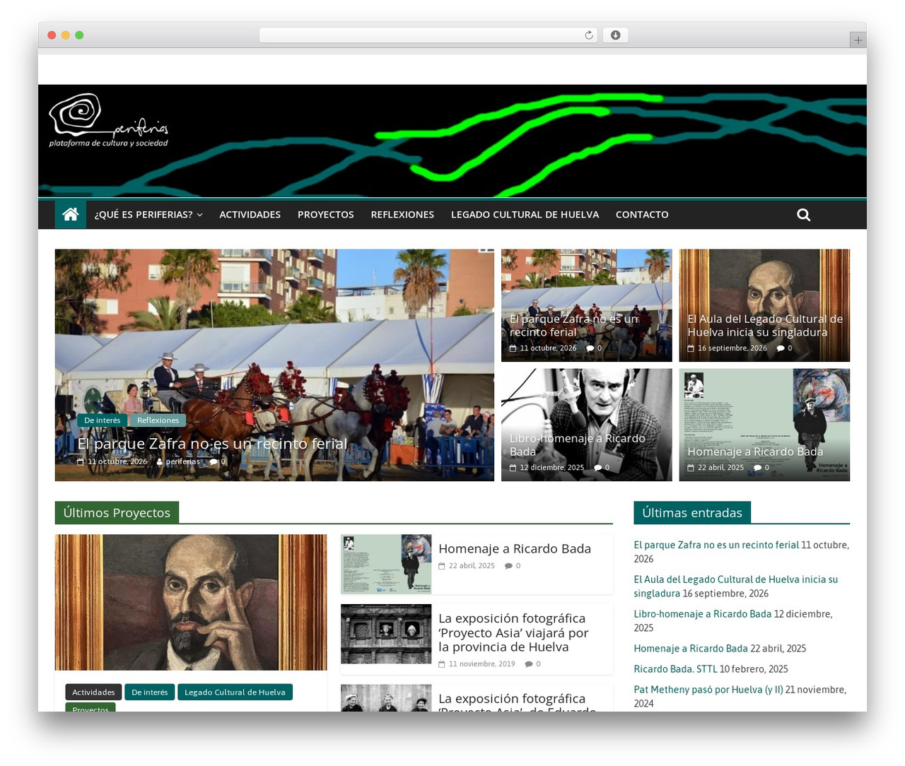 ColorMag best free WordPress theme - periferias.es