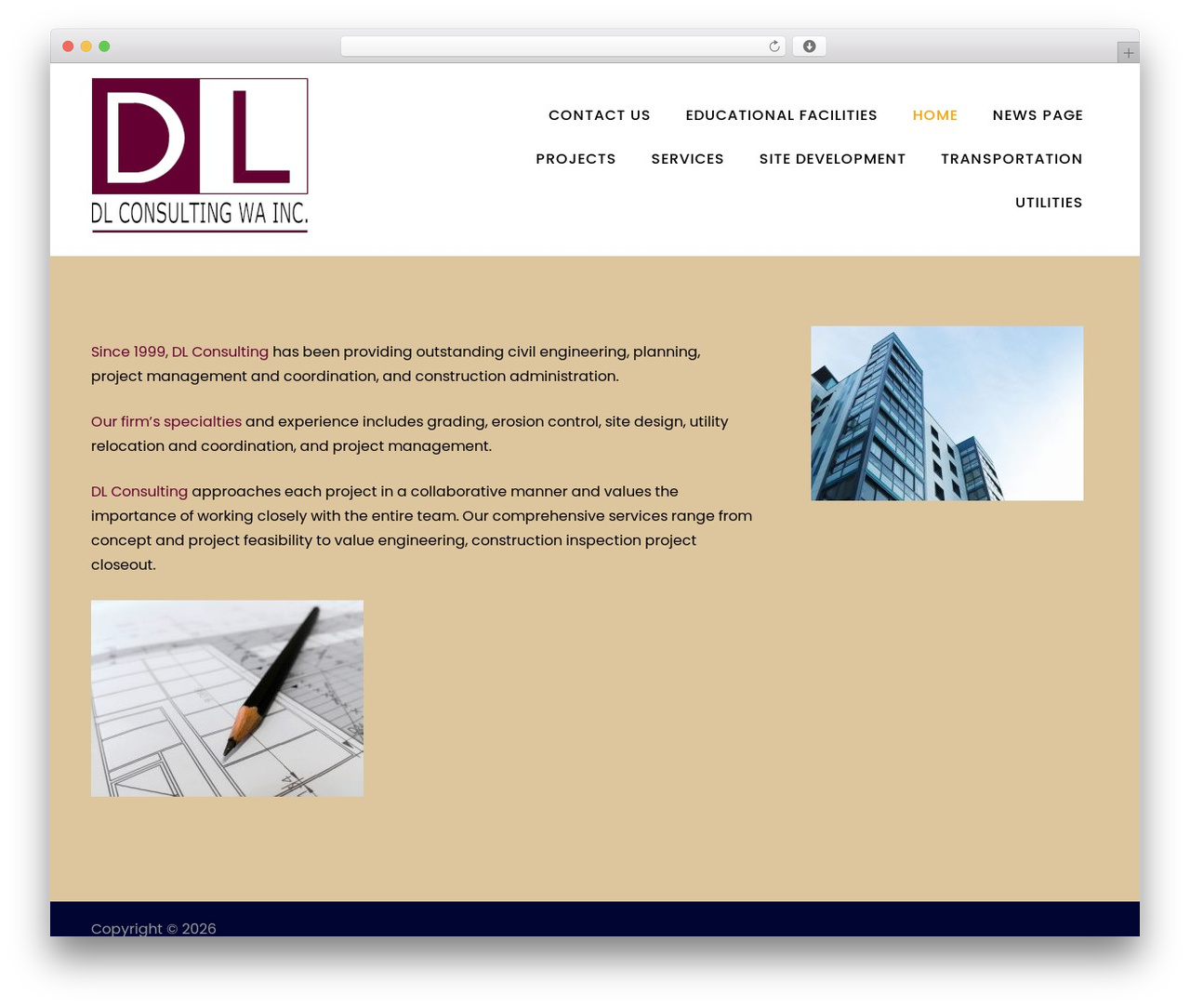 Construc theme WordPress - dleng.net