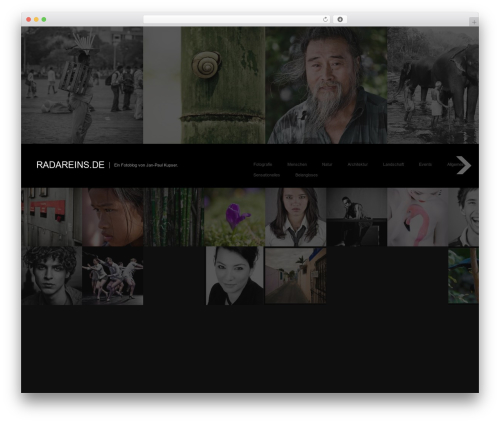 Fullscreen WordPress theme - jpk-fotografie.de