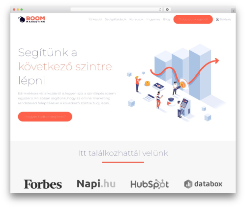 Hello Elementor top WordPress theme - boommarketing.hu