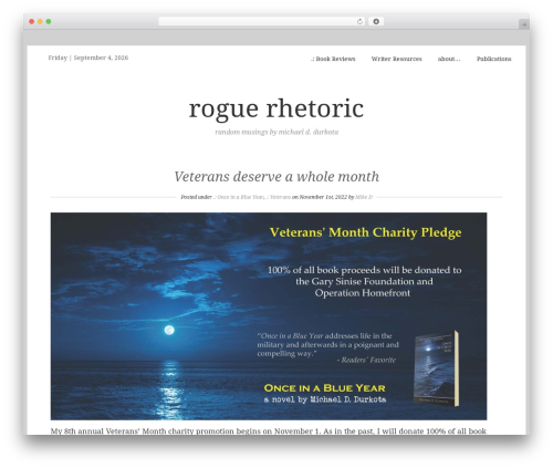keepwriting WordPress theme - durkota.net