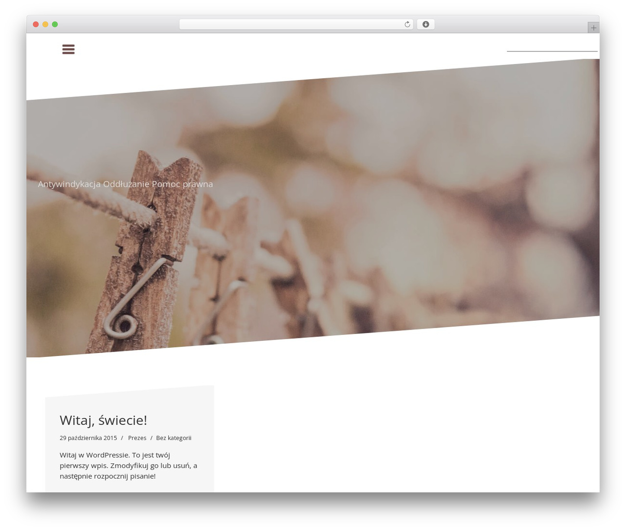 Oblique theme WordPress - proconsensus.pl