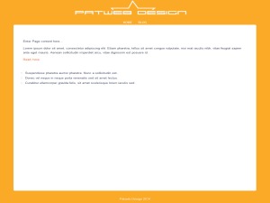 Patwebtest2014c WordPress theme