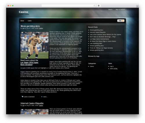 Pixel WordPress theme - presidentscasino.com