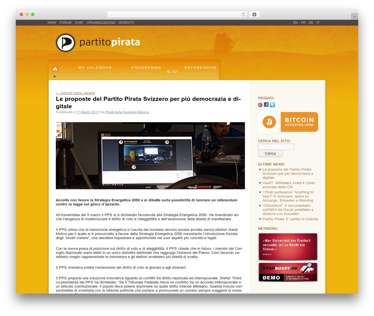 PPS WordPress theme - partitopirata.ch PPS WordPress theme - partitopirata.ch