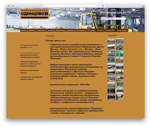 Revolution Code Blue premium WordPress theme - prompark-1.ru