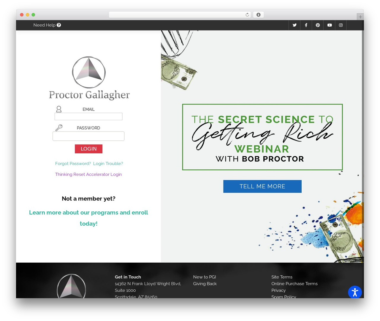smartco WordPress theme - proctorgallagher.institute