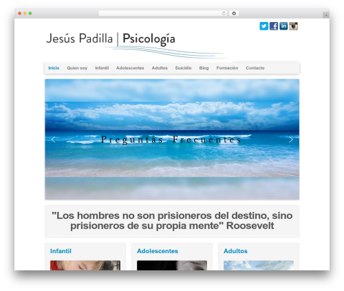 Theme WordPress Innovative - psicozaragoza.es