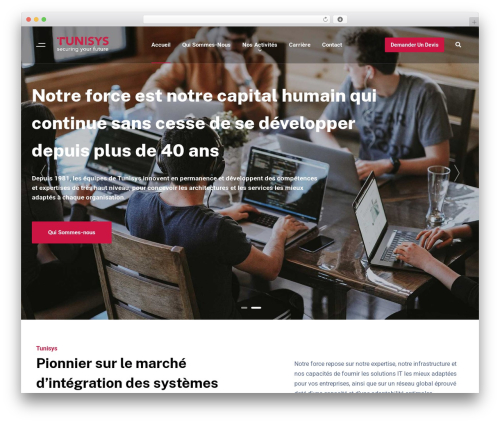 User press WordPress plugin - tunisys.com.tn