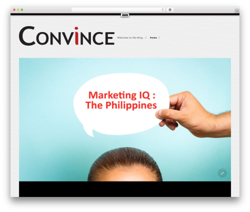 Theme WordPress MobileFirst - passion.we-convince.com