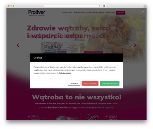 Theme WordPress Proliver - proliver.pl