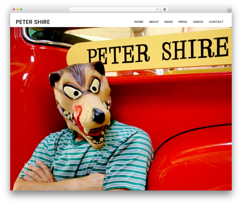 WordPress theme Cardinal - petershirestudio.com