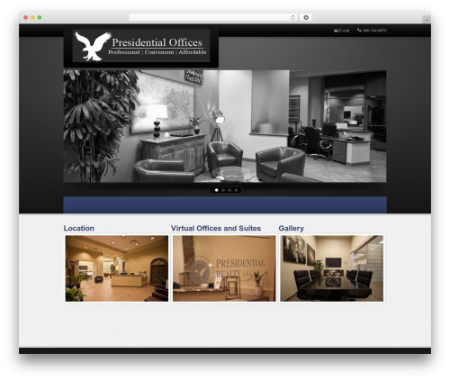 WordPress theme Adora - presidentialoffices.com