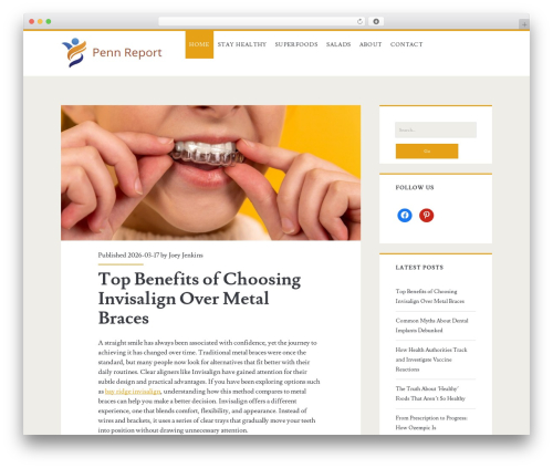 WordPress theme Ignite - pennleaguereport.net