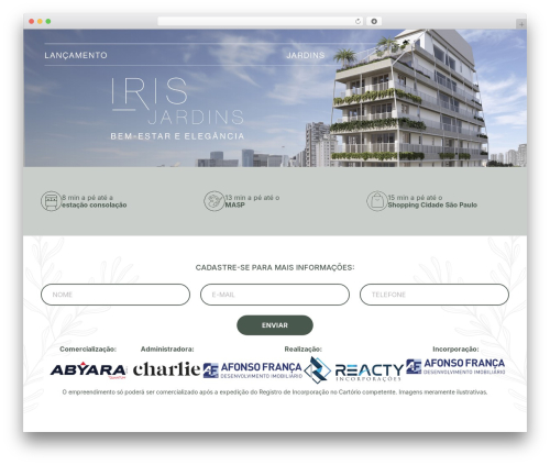 WordPress theme inside - irisjardins.online