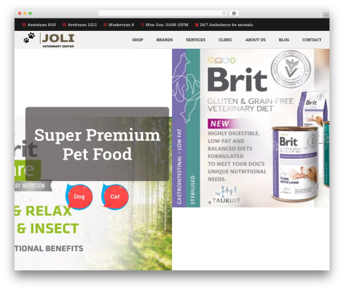 WordPress theme Pawsitive - joli.am