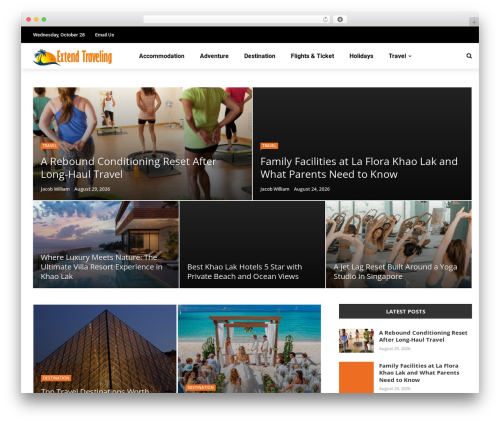 Rubik shortcode WordPress plugin - extendtraveling.com