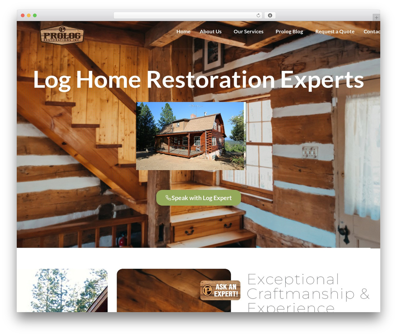 WP theme Lambda - prologrestoration.com