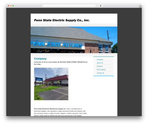 WP theme CMS 2 - pennstateelectricsupply.com