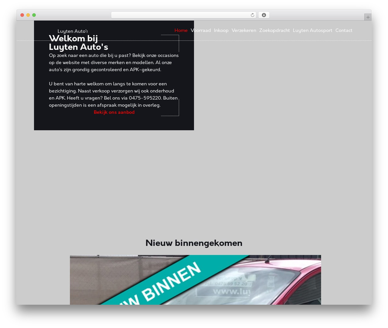 WP theme Hello Elementor - luytenauto.nl WP theme Hello Elementor - luytenauto.nl