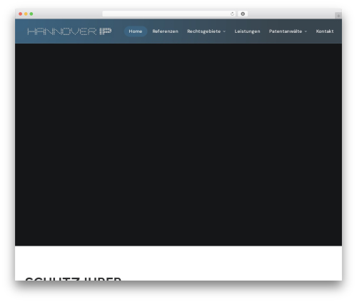 WP theme Uncode - hannover-ip.de