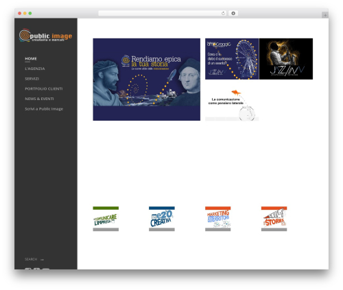 Aside Responsive & Retina Theme WordPress theme - publicimage.it