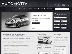 Automotiv theme WordPress
