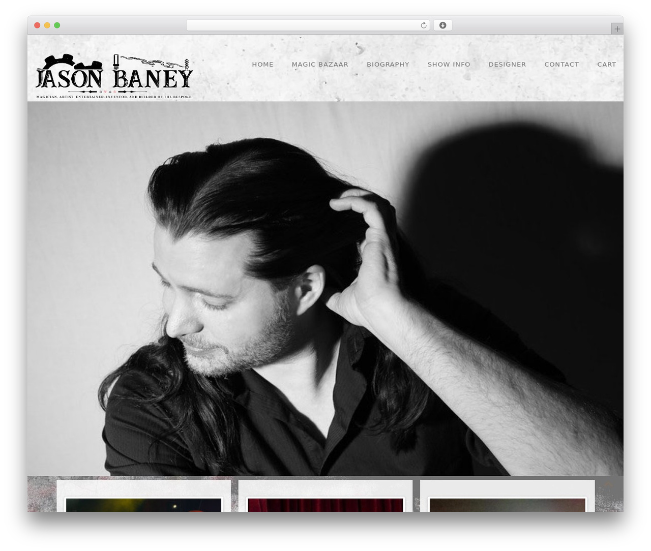 Backtorock WordPress theme - jasonbaney.com