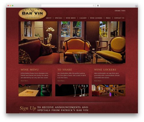Fonts (fonts) free WordPress plugin - patricksbarvin.com
