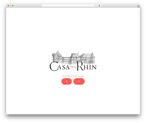 Basil theme WordPress - casadelrhin.com