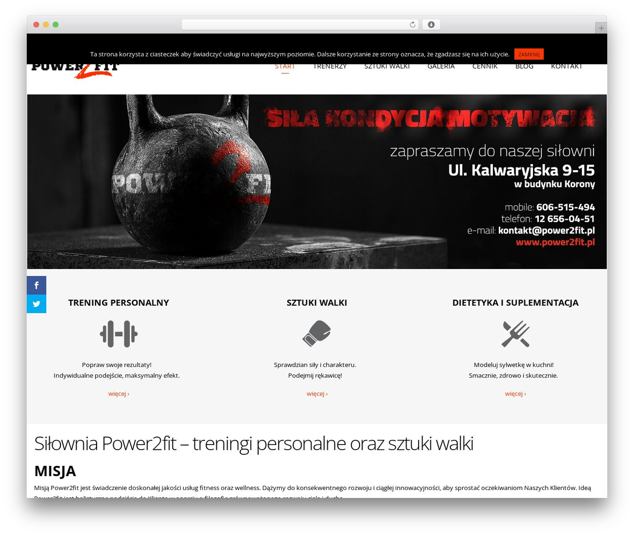 DP Splash gym WordPress theme - power2fit.pl DP Splash gym WordPress theme - power2fit.pl