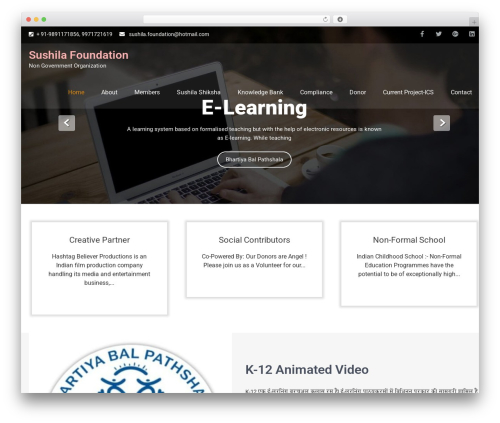 Elevation Lite WordPress theme - sushilafoundation.com Elevation Lite WordPress theme - sushilafoundation.com