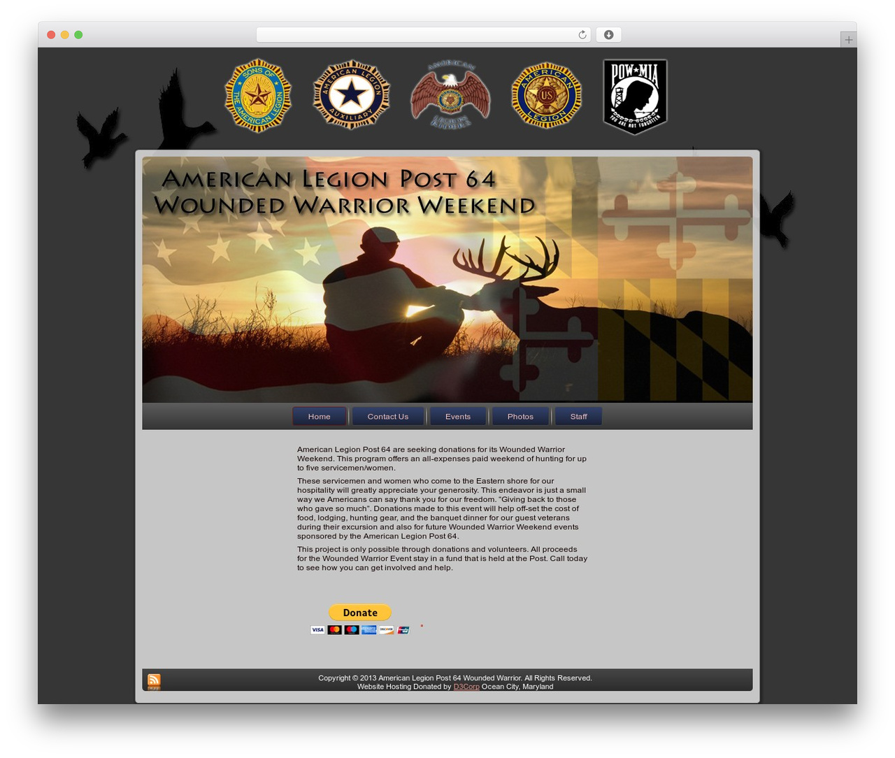 legion WordPress theme - post64woundedwarrior.org legion WordPress theme - post64woundedwarrior.org