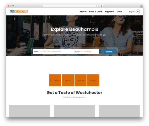 Listingpro WordPress theme - yourwestchester.com