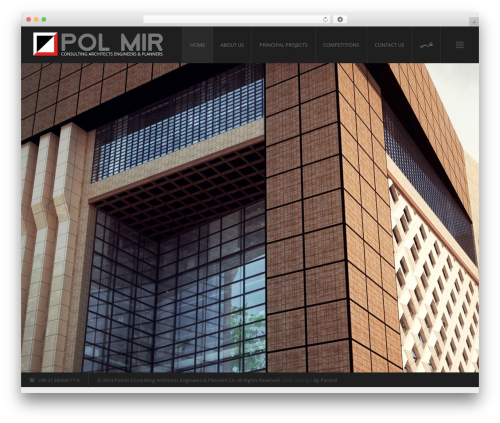 Modern Interior theme WordPress - polmir.com