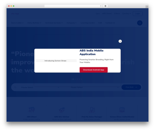 Monomyth Enterprise WordPress theme - genusabsindia.com