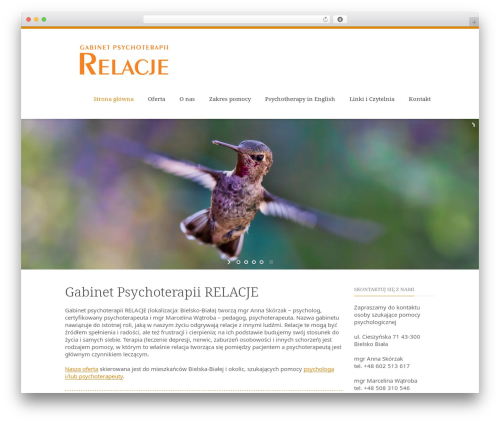 Nimva WordPress theme - psychodynamiczna.eu