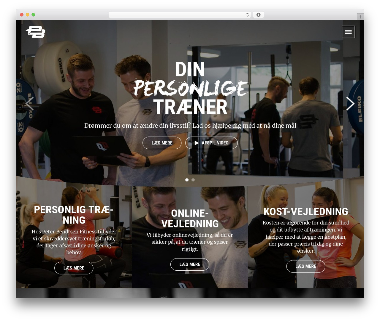 Peter Bendtsen WordPress theme - peterbendtsen.com