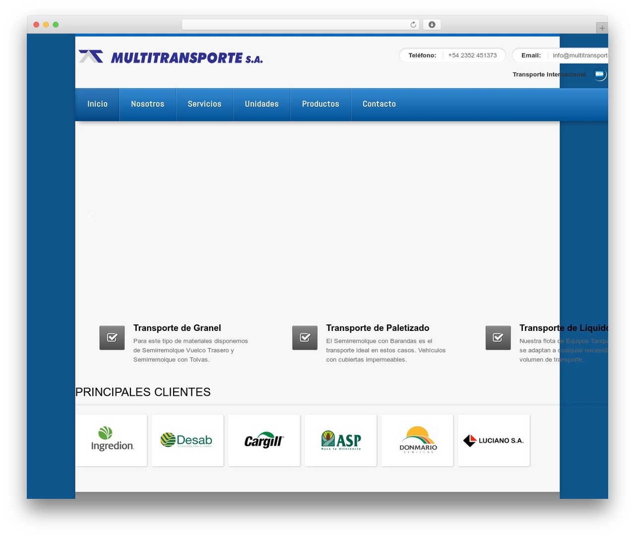 Progress Wordpress Theme (shared on wplocker.com) WordPress website theme - multitransporte.com.ar