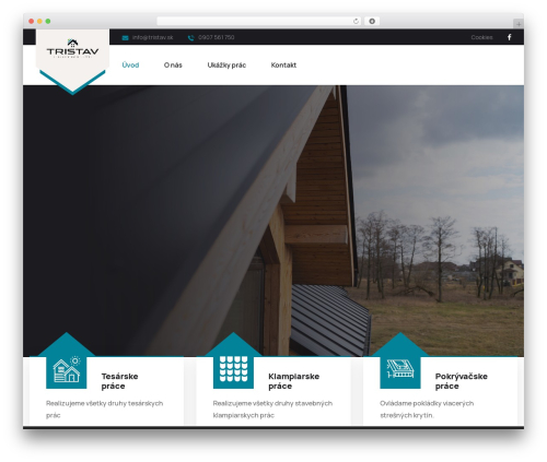 Roofsie WordPress theme - tristav.sk Roofsie WordPress theme - tristav.sk
