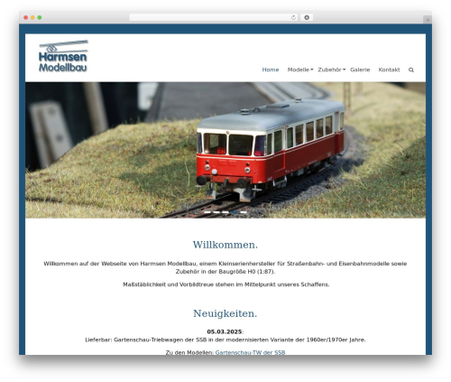 WP Page Builder (wp-pagebuilder) free WordPress plugin - harmsen-modellbau.de