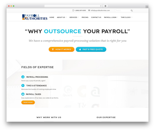 Theme WordPress Savia - payrollauthorities.com