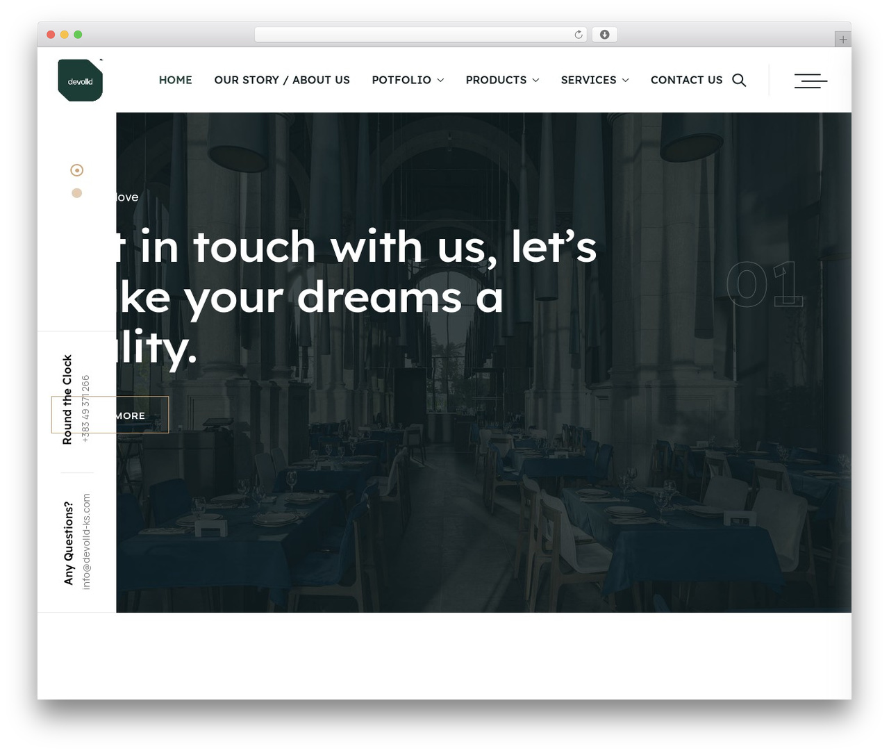 Theme WordPress Interiar - devolld-ks.com